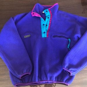 Columbia Fleece Vintage Pullover